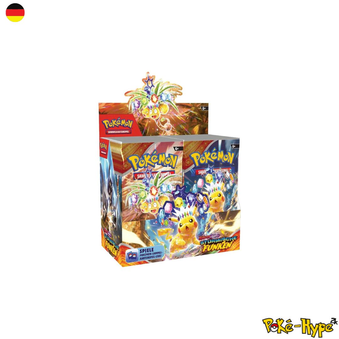Pokémon TCG - Stürmische Funken/Surging Sparks Display - 36 Booster