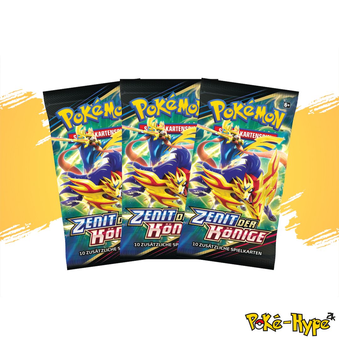 Pokémon TCG - Zenit der Könige 3er Bundle