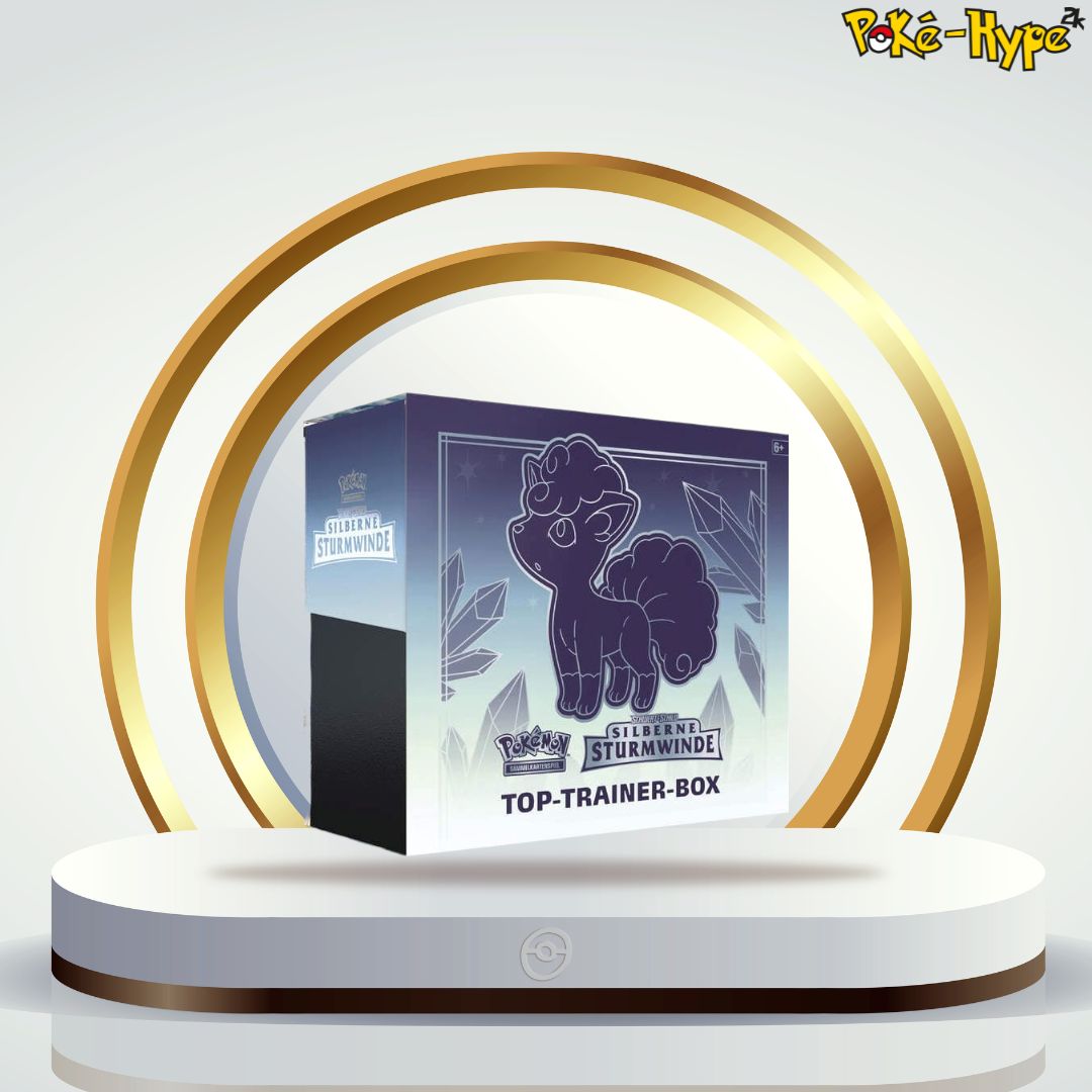 Pokémon TCG - Silberne Sturmwinde Top Trainer Box [B-Ware]