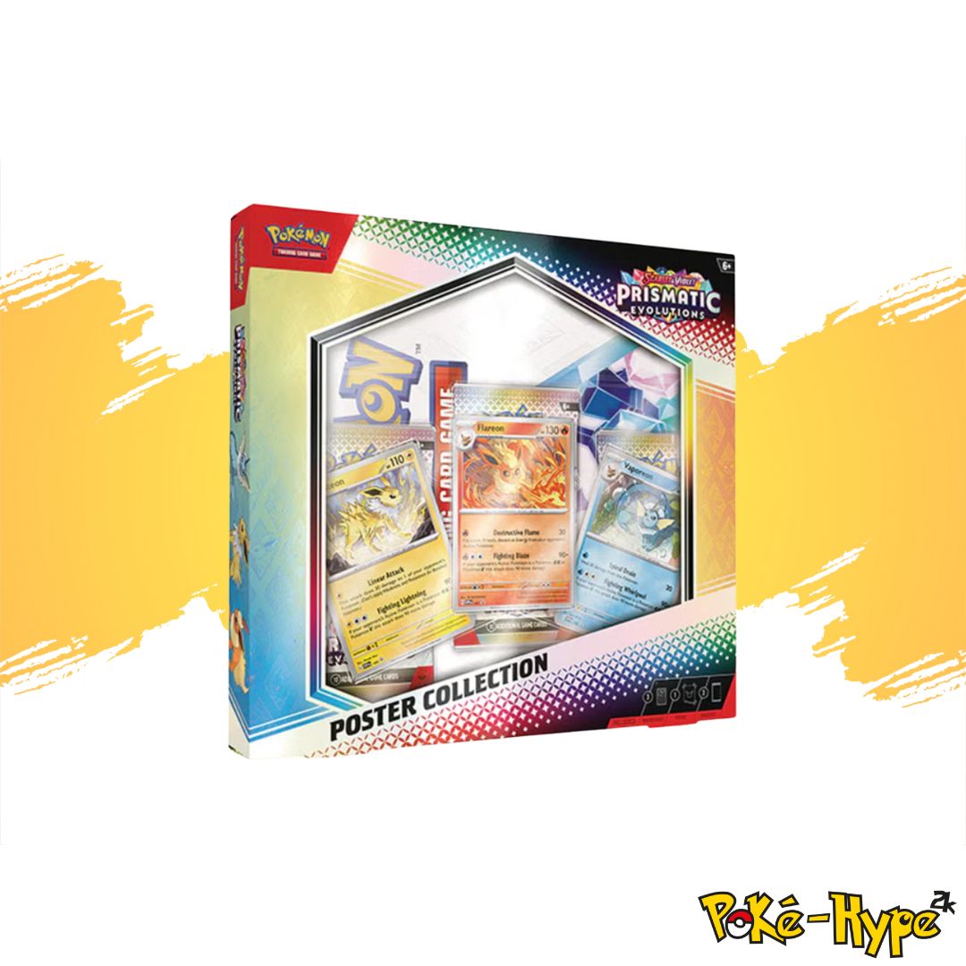 Pokémon TCG - Prismatische Entwicklungen/Prismatic Evolutions Poster Kollektion