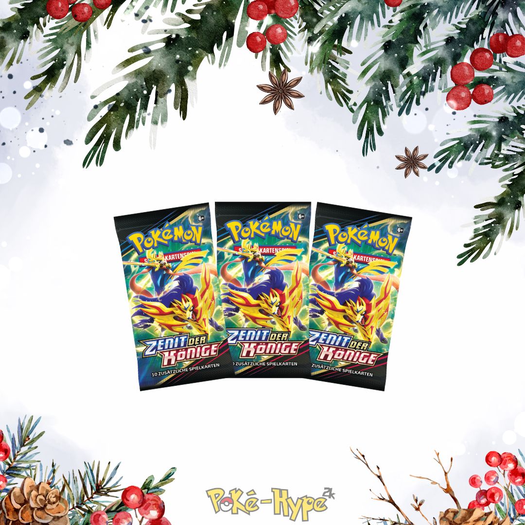 Pokémon TCG - Zenit der Könige 3er Bundle